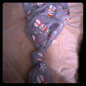 Snowman scarf
